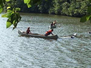 the canoeing rescue mission